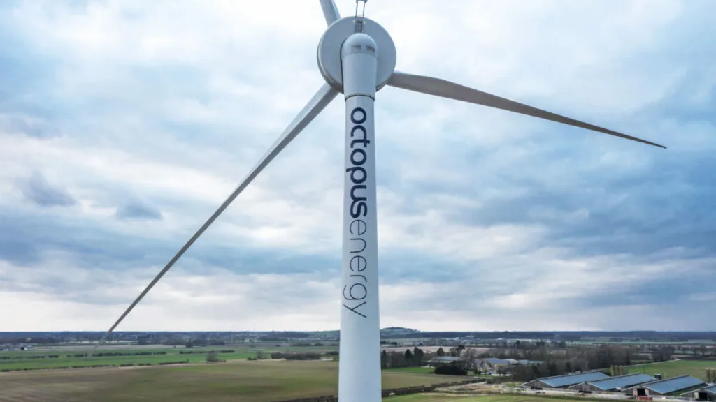 Octopus Energy wind turbine